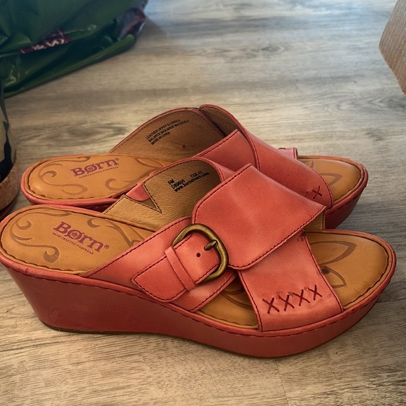 Born Light Pink Wedges - Picture 4 of 5